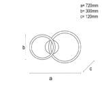 LED világítás + vezérlés 110W - J3355/G