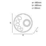 LED világítás + vezérlés 95W - J1354/W