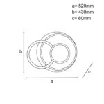 LED világítás + vezérlés 95W - J1340/W