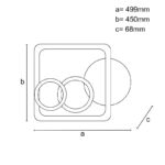 LED világítás + távvezérlõ 70W - TB1305/BG