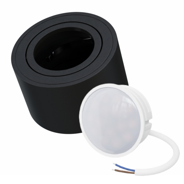 Mini falon kívüli fekete spot + ajándék fényforrás