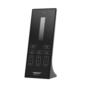 Dimmer 3 zónás Smart Panel Távirányító 2,4 GHz Fekete FUTY1