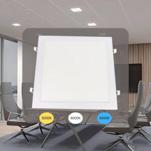 LED beépített panel 24W / PS / SMD / 3000K - 4000K - 6000K / WH - LPL235