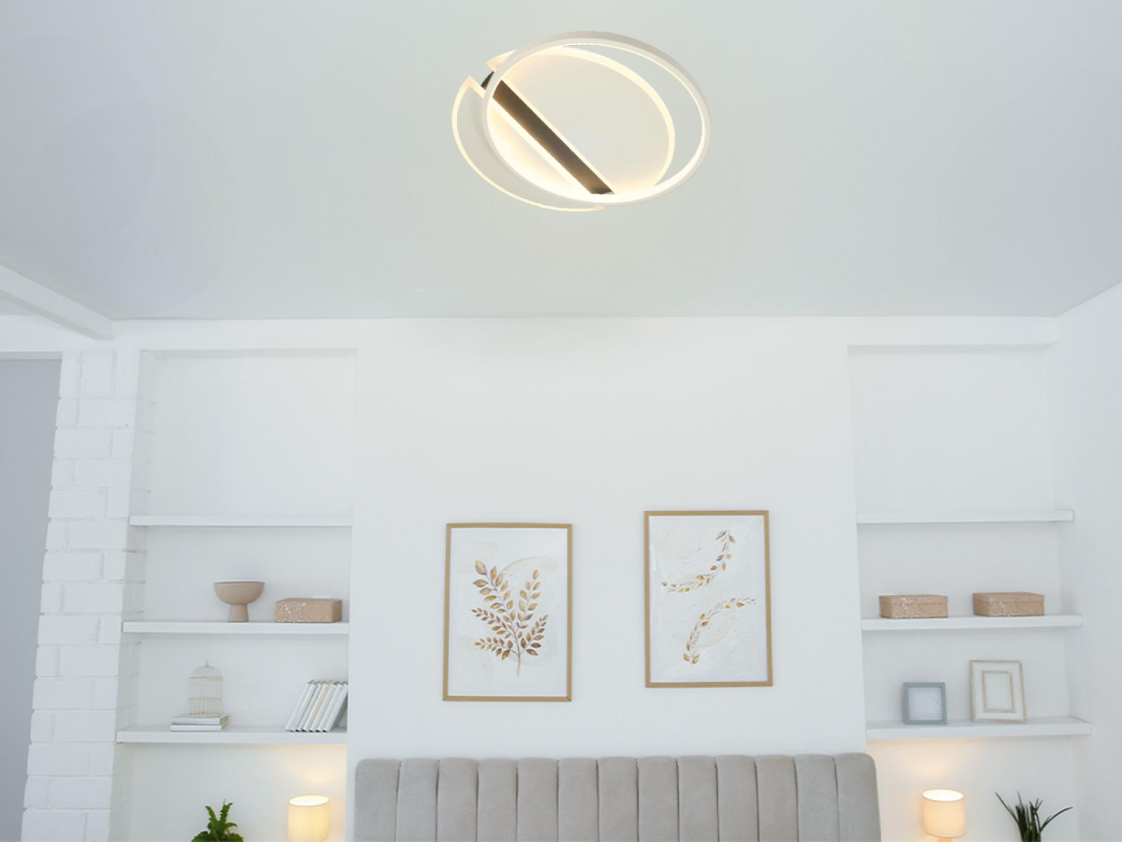 LED mennyezeti lámpa + távvezérlõ 80W - TA1317/WB - Image 9