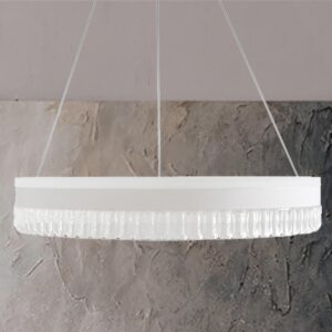 LED luxusos függesztett kristálycsillár + távvezérlõ 80W - TA2302/W