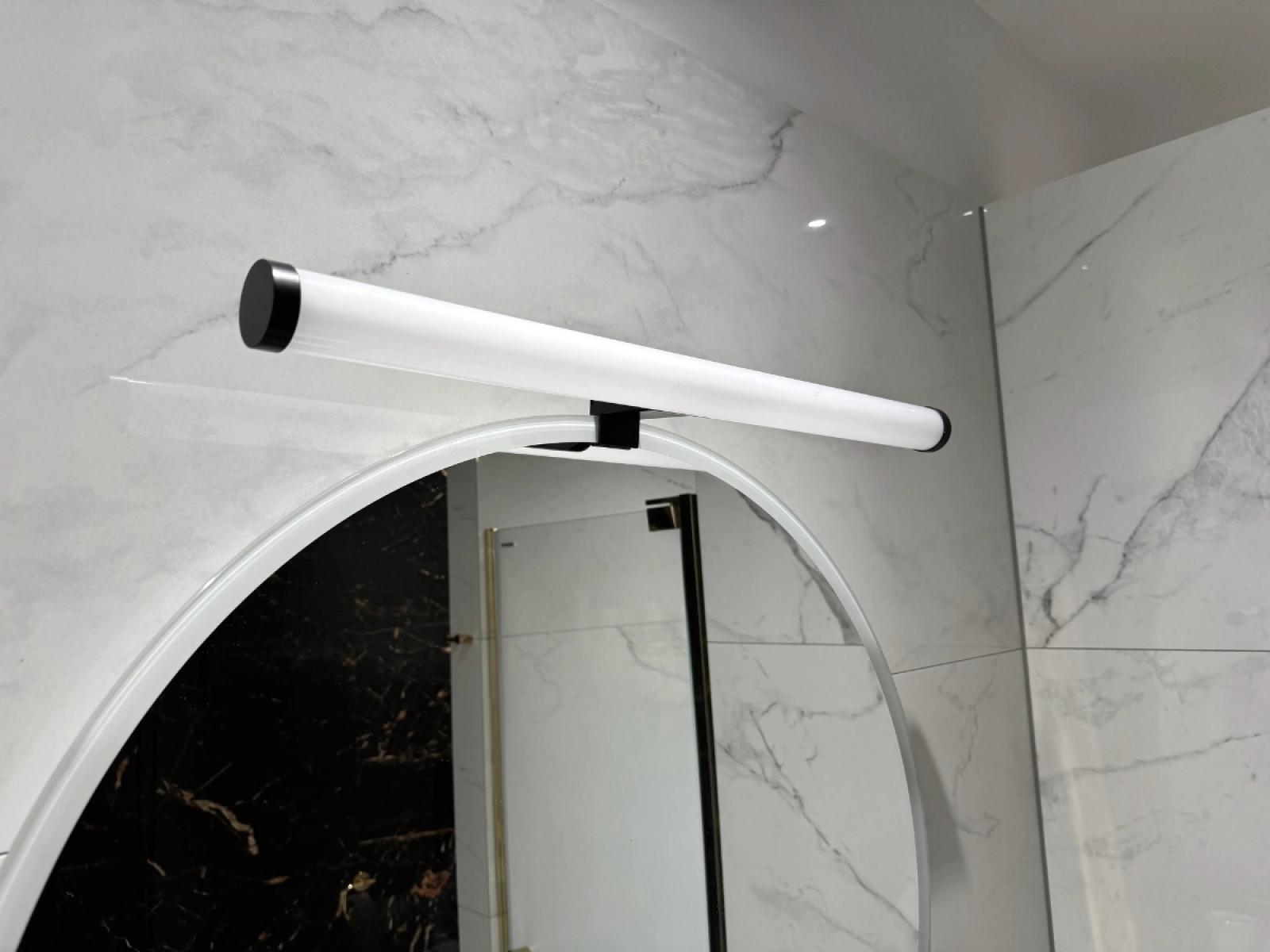 LED fürdõszobai lámpa 12W / IP44 / 600 / 4000K - LNL7722/BK - Image 3