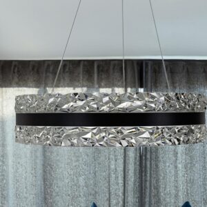 LED luxusos függesztett kristálycsillár + távvezérlõ 80W - TA2303/B