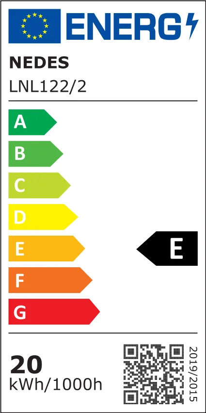 LED lámpatest 20W / IP40 WTL / 3 / 600 / 4000K - LNL122/2 - Image 5