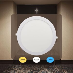 LED beépített panel 24W / PR / SMD / 3000K - 4000K - 6000K / WH - LPL135