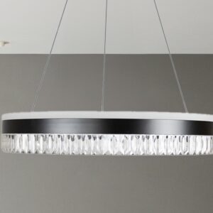 LED luxusos függesztett kristálycsillár + távvezérlõ 80W - TA2302/B
