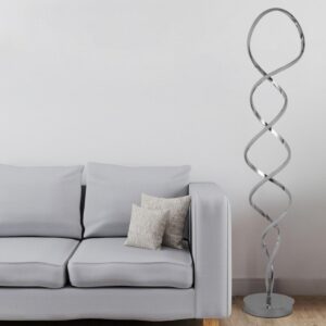 LED dizájn állólámpa 90W - JF2303/CH