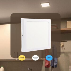 LED panel falon kívüli 18W / PSSF / SMD / 3000K - 4000K - 6000K / WH - LPL434