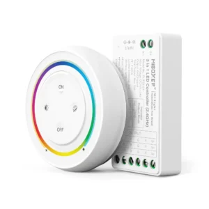 MiBoxer 3 az 1-ben RGB / RGBW / RGB+CCT Smart LED Vezérl? DC12-24V 12A Fehér FUT037SA+