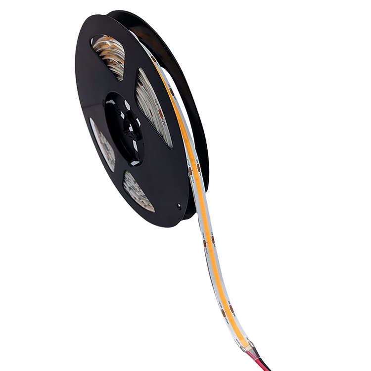 '+COB LED SZALAG MELEG FEHÉR 10W/M 24V IP00 33351