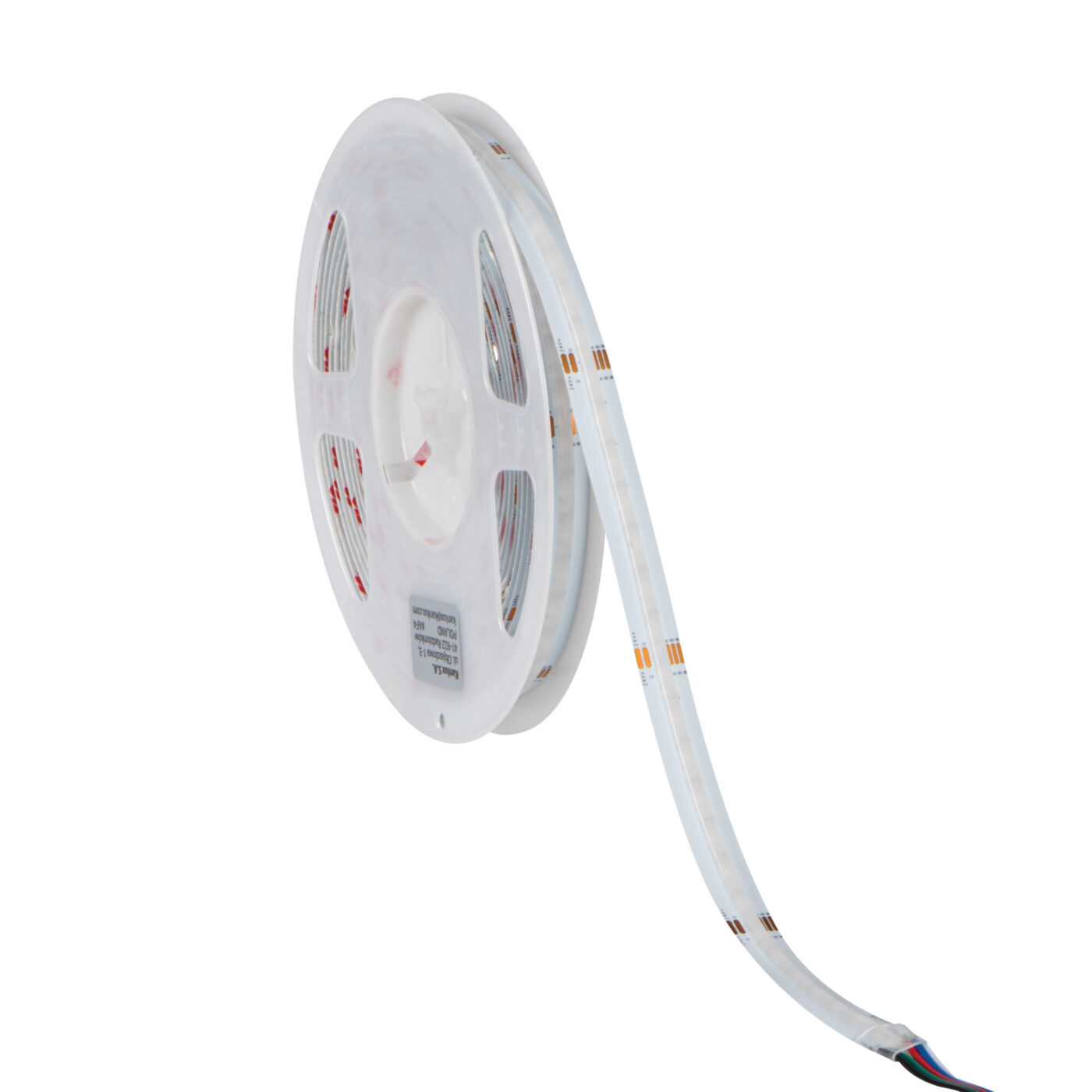 COB LED SZALAG SZÍNES+FEHÉR 19W/M 24V IP00