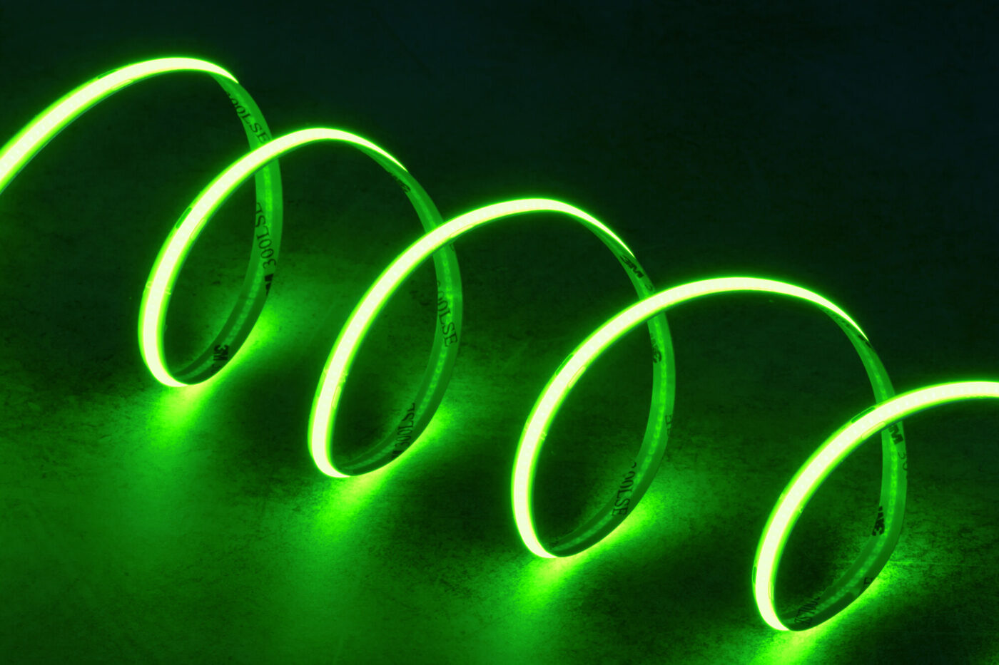 COB LED SZALAG ZÖLD 10,5W/M 24V IP65 - Image 2