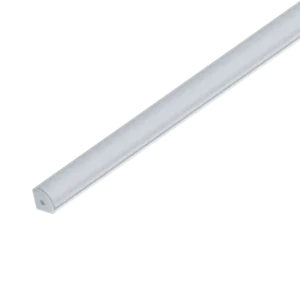 Sarok alumínium LED profil, felületre szerelhet?, matt takaróval, 2000mm