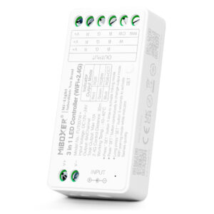 3 Az 1-Ben Wifi RGB/RGBW/RGB+CCT Led Zóna Vezérl? DC12-24V 12A FUT037W+