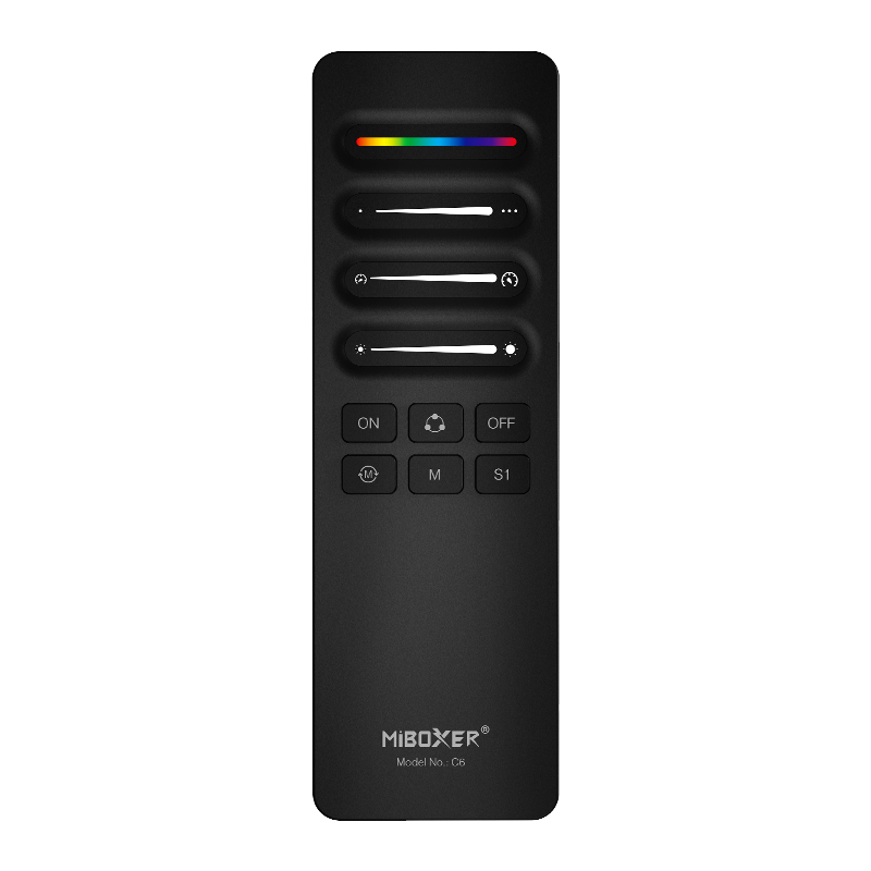 SPI távirányító digitális led szalaghoz fekete FUTC6