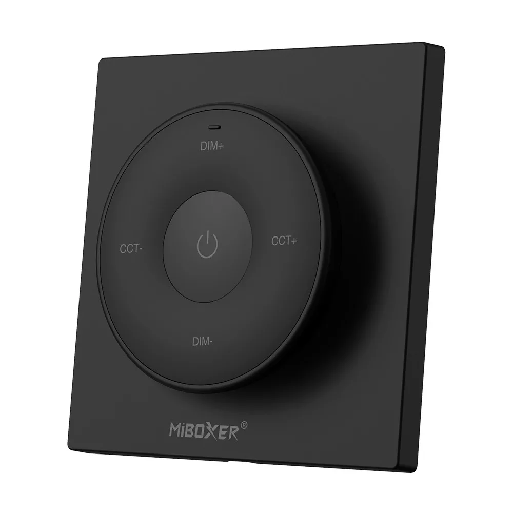 Dimmer+CCT Fali Távirányító Fekete Mágneses FUTK2-B