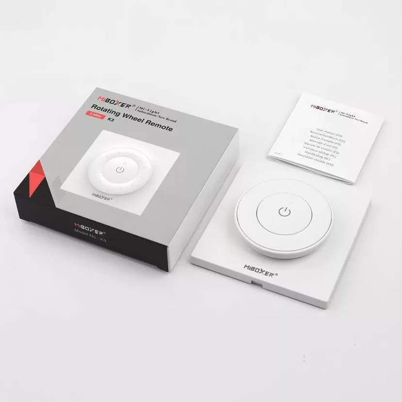 Dimmer+CCT Fali Távirányító Fehér Mágneses FUTK3 - Image 2