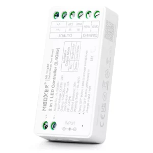 2 Az 1-Ben Dimmer/CCT Led Zóna Vezérl? DC12-24V 12A FUT035S+