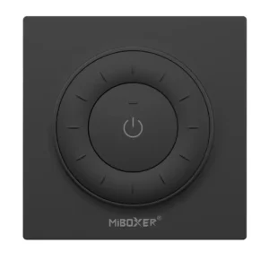 LED Dimmer + CCT Fali Távirányító Fekete Mágneses FUTK3-B